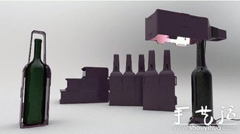 對(duì)外加工葡萄酒包裝盒diy可降解臺(tái)燈燈罩
